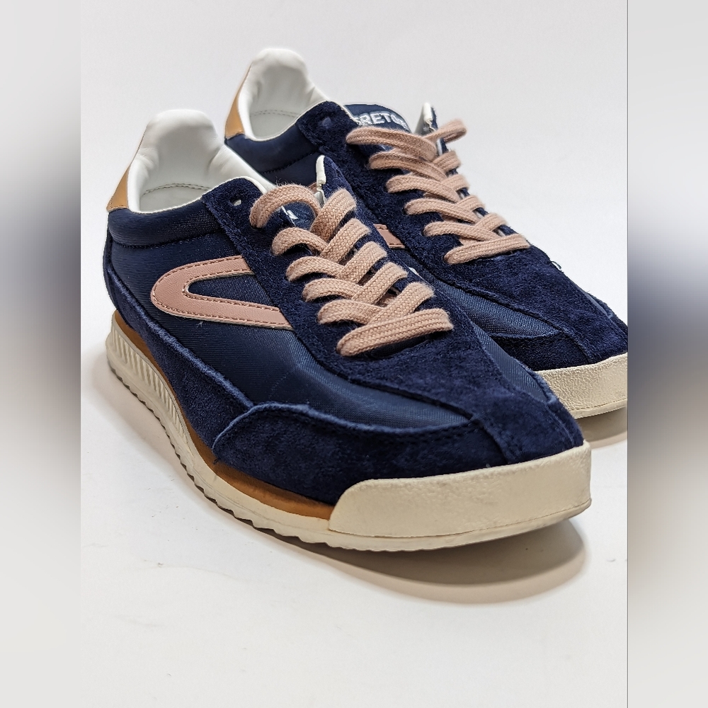 Tretorn Rawlins 3.0 Suede Sneakers Rich Pilota Women's Size 6